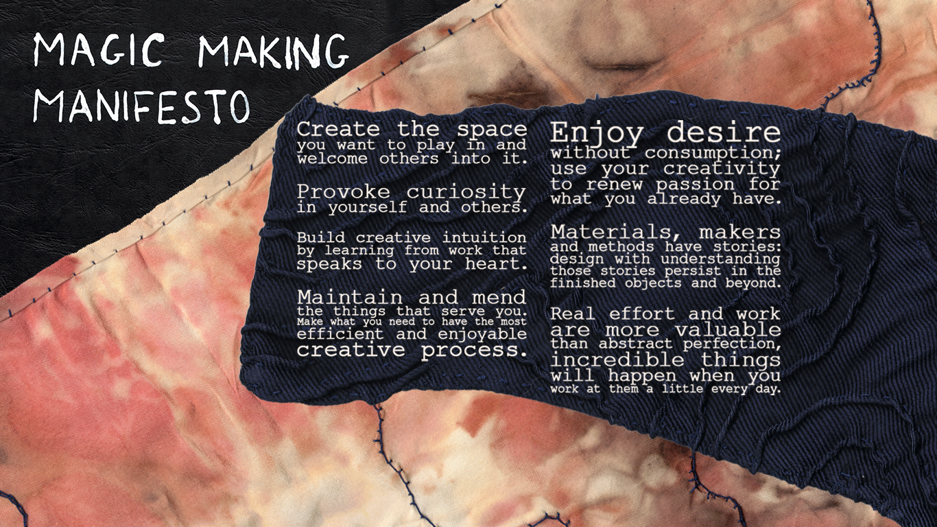 Magic Making Manifesto
